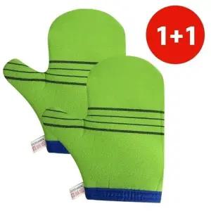 ( )깔끔이 벙어리 때밀이 때장갑 1+1 목욕타올 각질제거_24252381