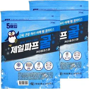 제일파프 쿨 5매 붙이는 파스형 냉찜질 2개(10매)