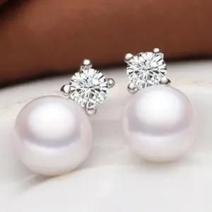 원큐진주 여성팬티 귀걸이 큐빅 여자팬티 이어링 여성 WD2879A