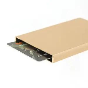 신용카드 케이스 카드홀더 슬라이드금속 신용카드보관 명함케이스 신용카드케이스