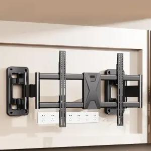 벽걸이 TV거치대 좌우회전 무타공 상하좌우 조절