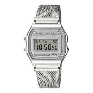 CASIO 카시오 A158WEM-7 빈티지 전자 메탈시계
