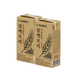 네이처세븐 효소분해 블랙보리 우리 20곡 고칼슘 두유 190ml x 48팩