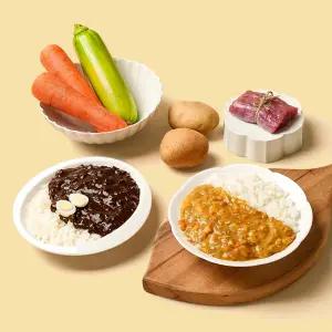 [루솔] 바로밀 짜장/카레 덮밥소스 2종 (택1)