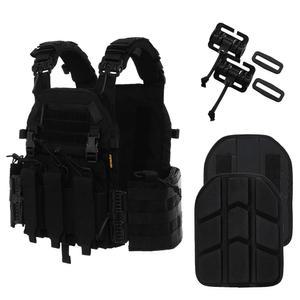 남성용 전술 어금니, 조절 가능한 에어소프트 조끼, 빠른 출시, 군사 훈련, 사냥, 게임을 위한 내구성 및 경량화