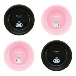 스케이터 마이멜로디 쿠로미 그릇 4종 세트