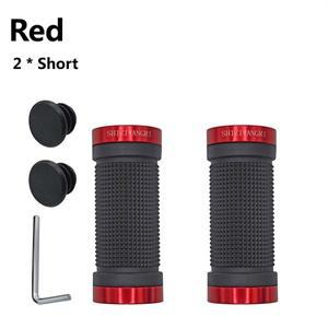 80mm 자전거 그립 변속기 MTB 산악 롱 숏 고무 소프트 접이식 사이클링 액세서리