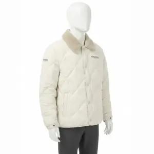 DISCOVERY EXPEDITION 남성 디하스 카라넥 튜브 구스다운 경량패딩 D IVORY