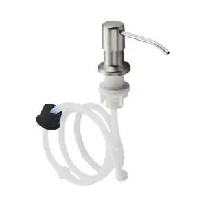 스테인레스 세제 디스펜서 싱크대 매립형 호스형 펌프 세제통