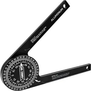 Anyongora 7.2 Miter Saw 각도 측정기 각인 눈금이 있는 CNC 알루미늄 게이지 목공용 정밀 도구 크라운