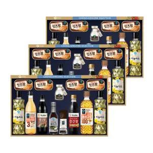 청정원 행복고급2호x3개(박스) /선물세트/쇼핑백 포함