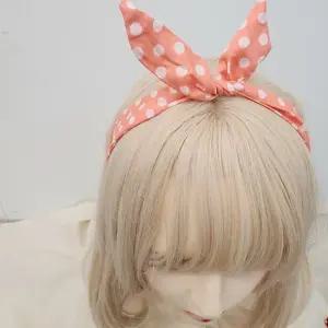 복고 땡땡이 헤어밴드 머리끈 복고풍머리띠 와이어머리띠 땡땡이머리띠