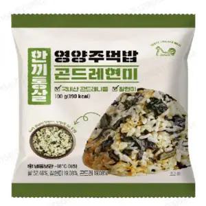 한끼통살 영양주먹밥 곤드레현미밥 10개입 100g 10개