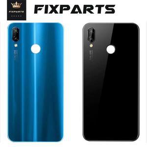 화웨이 P20 라이트 후면 배터리 커버 유리 패널 도어 하우징 케이스 + 카메라 렌즈