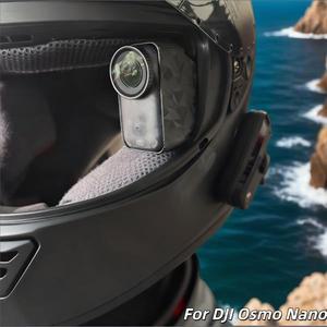 DJI 오즈모 나노 헬멧 마그네틱 마운트 ABS 3D 프린팅 쉘 야외 사이클링에 적합