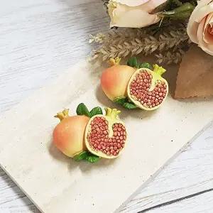 고품질 냉장고자석 음식 모형 마그넷 석류 마그네틱 냉장고자석 마그네틱 현관문자석 예쁜자석 WFIPF26