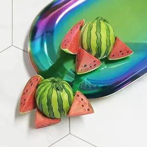 고품질 냉장고자석 음식 모형 마그넷 수박 마그네틱 냉장고자석 마그네틱 현관문자석 예쁜자석 WFIPF2A