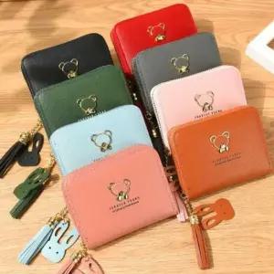 여자 대학생 여대생 소형 지퍼 교통 카드 동전 지갑 지퍼카드지갑사이트 여성명함지갑