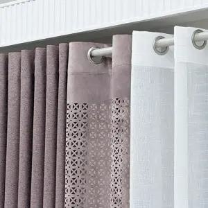 디벨라 암막커튼+고주파코디+화이트코디+커튼봉(대형)