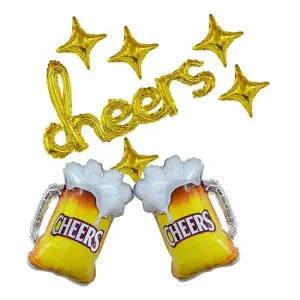 WL PC) 축하파티 풍선세트 호일풍선세트) 행사풍선 파티풍선 풍선세트 생일장식풍선