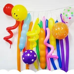 WL PC) 생일풍선장식가랜드세트 행사풍선 파티풍선 풍선세트 생일장식풍선 장식용풍선