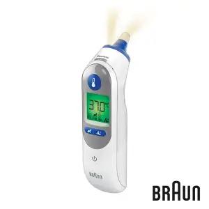 브라운체온계 귀체온계 야간모드 IRT-6525 신생아사용가능 필터41개+배터리 포함