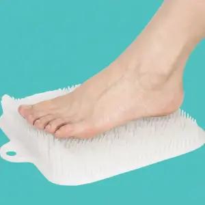 발샤워 세족 매트 흡착식 풋브러쉬 발각질제거 케어