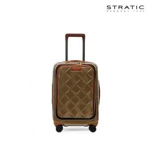 [스트라틱]레더앤모어 기내용 캐리어 20인치