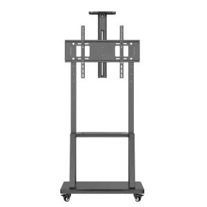 위드라이프 43~86인치 대형 1800 이동식 거치대 회의 스탠드 WLTR02003AB5