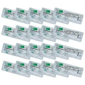 큐앤큐 멸균 에탄올 스왑 플러스(2개입) 낱개 20개 상처 소독 면봉 일회용 드레싱