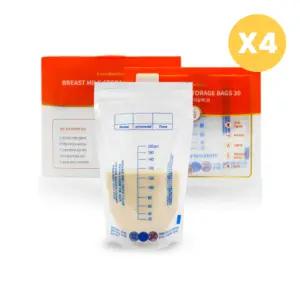 피그비 일회용 모유 보관 저장팩 출산 준비 30매 X4개 BNS