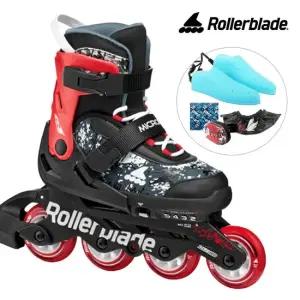 아동 인라인스케이트 마이크로블레이드 SL 레드 유아 어린이 인라인 신발항균건조기 휠커버