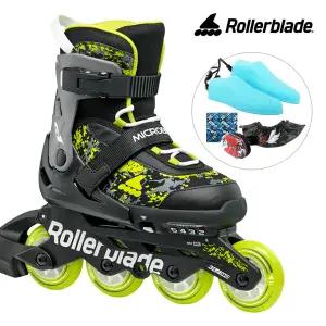 롤러블레이드 아동 인라인스케이트 마이크로블레이드 SL 라임 유아 어린이 인라인 신발항균건조기 휠커버