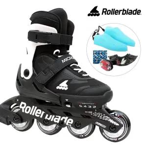 롤러블레이드 아동 인라인스케이트 마이크로블레이드 블랙 유아 어린이 인라인 신발항균건조기 휠커버
