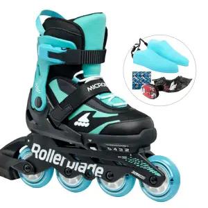 롤러블레이드 아동 인라인스케이트 마이크로블레이드 라이트블루 유아 어린이 인라인 신발항균건조기 휠커