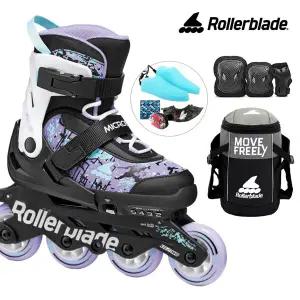 롤러블레이드 아동 인라인스케이트 마이크로블레이드 SL 민트바이올렛+가방+보호대 유아 어린이 인라인 신