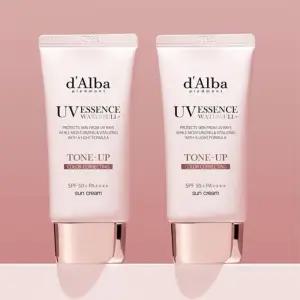 달바 워터풀 톤업 선크림 핑크 SPF50+ 50ml 2개