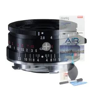 보이그랜더 COLOR SKOPAR 28mm F2.8 ASP Type II VM 블랙 (전용 필터 포함 3종 패키지)
