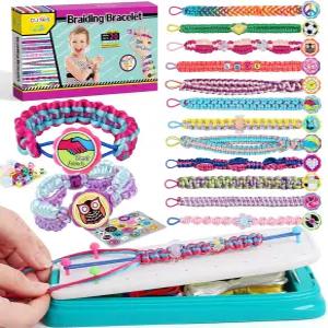 8-12세 소녀를 위한 GILI 우정 팔찌 만들기 키트 - DIY 예술 및 공예 장난감 7세 8세 9세 10세 최고의