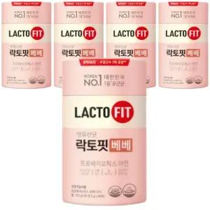 락토핏 베베 2g x 60포 x 5통