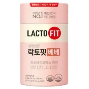 락토핏 베베 2g x 60포 x 1통