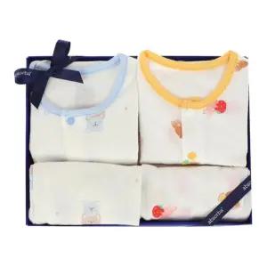 [갤러리아] (압소바쌍둥이,출산,백일,돌,유아내의세트)프루내의+곰둘코튼모달내의(A1A-14390)