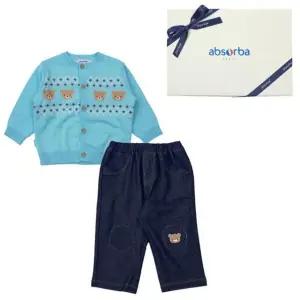 [갤러리아] (압소바출산,백일,돌,귀여운유아복)토마니트상하(A11-21201)