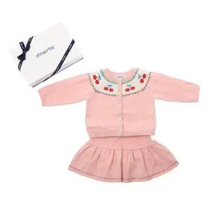 [갤러리아] (압소바출산백일돌아기외출가디건상하복)릴니트가디건세트(A11-21202)