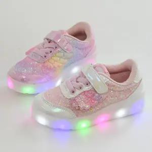 바니비 날개 국산 아동 키즈 어린이 여아 LED 운동화