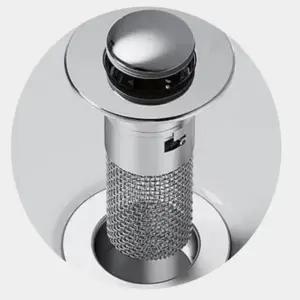 ( )세면대 배수 트랩 누수 방지 플러그 대배수구 마개 욕실 싱크대 속품 부속