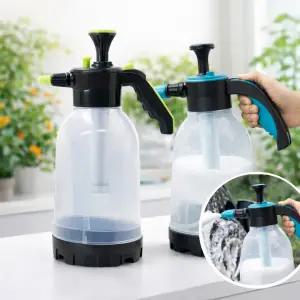 스마토 반자동 핸드 압축분무기 1.5 2 3리터 세차 원예 포머 농약 소독 다용도 압축분사기 물조리개