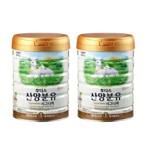 후디스 NEW 산양분유 시그니처 1단계, 800g, 2개