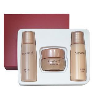 수려한 비책진생 휴대용3종(수액+유액/각25ml+크림/10ml) 시트마스크