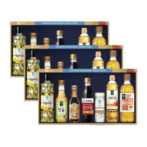 청정원 행복 11호 선물세트, 쇼핑백 포함, 3개(1박스)